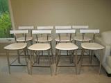 Made in Italy
White Italian leather bar stool (s)
eight (8) of them, will sell separately
approximate measurements are:
36'' H (back of bar stool)
25 1/2''-26'' H (front of bar stool)
seat 17 1/4'' W
asking price for each chair is $150 or best offer