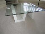 coffee table measures approximately 36'' W x 36'' D x 17'' H