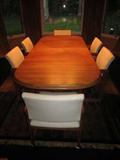 Dining Table / Game Table Oak three leaves Wambold Fine Furniture
