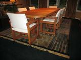 Dining Table / Game Table Oak three leaves Wambold Fine Furniture