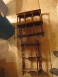 Adorable excellent condition smaller shelving units for the wall to display collectibles.....