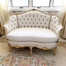 Lot 014
Bischoff Custom Made Louis XV Settee