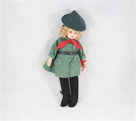 Lot 361
Vintage 1950's Girls Scout Doll