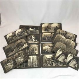 Lot 421A
Antique Keystone Stereoscope Cards