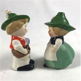 Lot 635
Hummel Signed German Couple Salt And Pepper