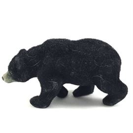 Lot 691
Vintage Flocked West American Black Bear
