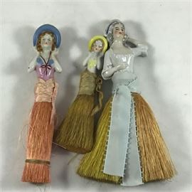 Lot 697
Antique German Porcelain Lady Table Wisk