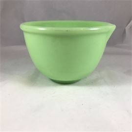 Lot 804
Star Rite Magic Maid Jadeite Mixing Bowl