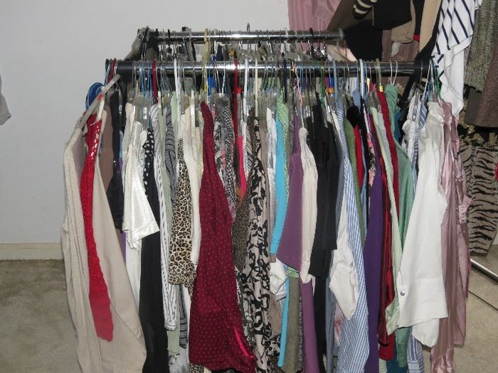 TONS OF LADIES CLOTHES.  