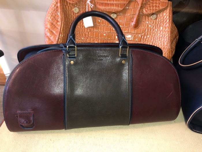 Authentic Proenza Schouler Italy handbag -maroon & brown 