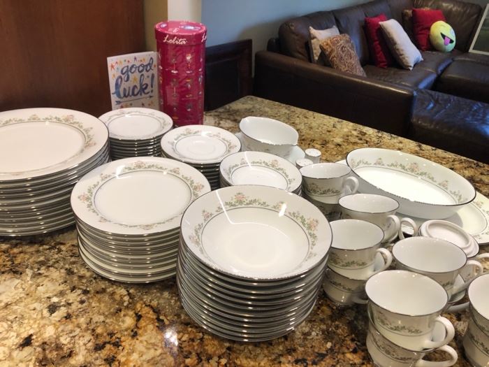 Noritake  china "Early Spring" service for 12