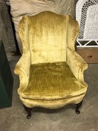 Deaccessioned from governors mansion and bought by the Fykes at a surplus auction. 