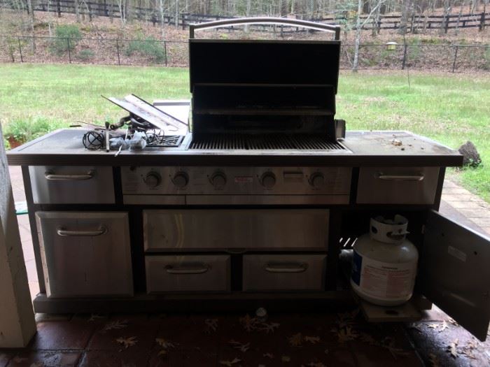 "Outdoor Gourmet" propane grill