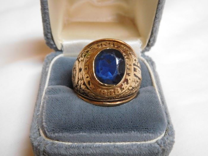 1951 10 k Duke University Ring