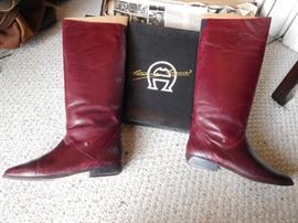 Etienne Aigner Leather Boots