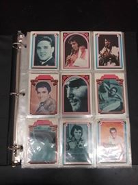 Book of Elvis Presley Collectible Trading Cards
