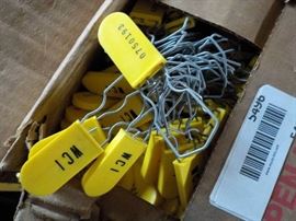 2 cases of WCI yellow and black semi curved hasp ....