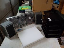 Emerson CD player one speaker is broke but still w ...