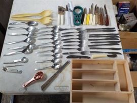 Lot of silver ware and Utencils