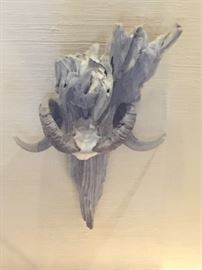 Really cool ram's horns. 