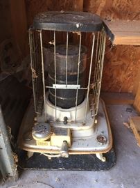 Space heater - it's in the garage but it works. 