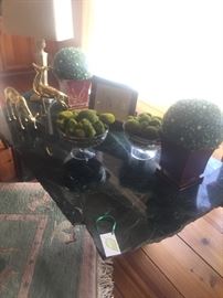 Sensational granite coffee table will the focal point of any room.