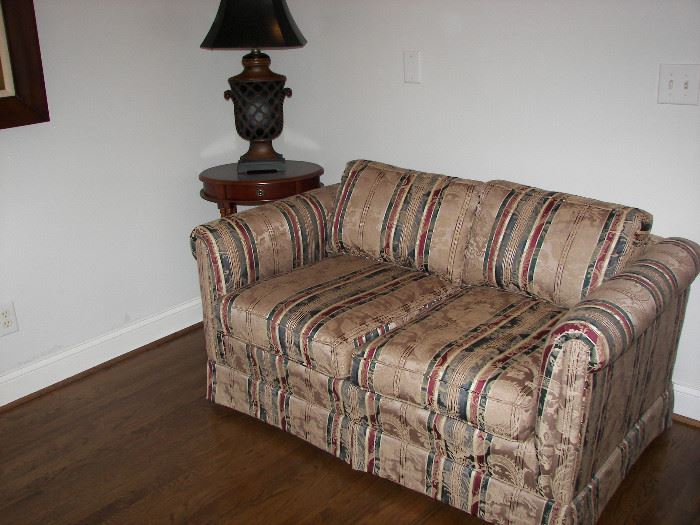 love seat with matching sofa
