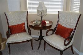 Red pillows were for display only.