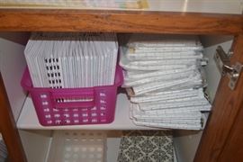 CUTE ZIPPER POUCHES, NOTEBOOKS