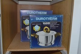 QUALITY Durotherm Kuhn Rikon Cassarole Dishes 