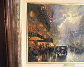 New York, Fifth Avenue, Kinkaid. 13/140 S/P Canvas (studio proof).18”x27”