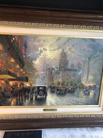 New York, Fifth Avenue, Kinkaid. 13/140 S/P Canvas (studio proof).18”x27”