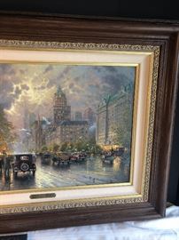 New York, Fifth Avenue, Kinkaid. 13/140 S/P Canvas (studio proof).18”x27”