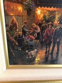 New York, Fifth Avenue, Kinkaid. 13/140 S/P Canvas (studio proof).18”x27”