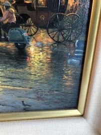 New York, Fifth Avenue, Kinkaid. 13/140 S/P Canvas (studio proof).18”x27”