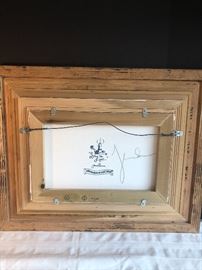 The Beach at Nice, Girrard. 30/950 S/N Canvas. 12”x18”