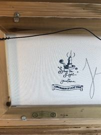 The Beach at Nice, Girrard. 30/950 S/N Canvas. 12”x18”