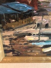 Island Afternoon, Greece by Kinkaid. 127/750 S/N Canvas, 12”x16”.