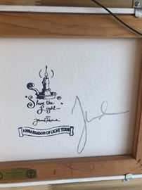 Island Afternoon, Greece by Kinkaid. 127/750 S/N Canvas, 12”x16”.