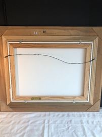 Seaside Village by Kinkaid. 29/400 A/P Canvas,18”x24”.