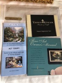 Silver and Gold by Thomas Kinkaid. 304/550 S/N Canvas, 16”x12”.