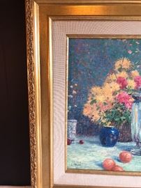 Silver and Gold by Thomas Kinkaid. 304/550 S/N Canvas, 16”x12”.