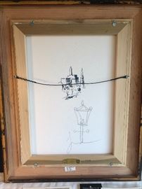 Via Dolorosa by Thomas Kinkaid. 2/200 A/P Canvas, 24”x18”.