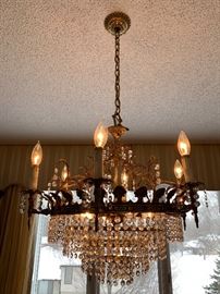 Beautiful vintage Strass crystal chandelier