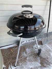 Barely used Weber charcoal grill