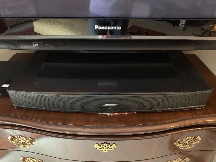 Bose Solo 15/10 tv sound system.  This has never been connected to a tv until now and sounds incredible!