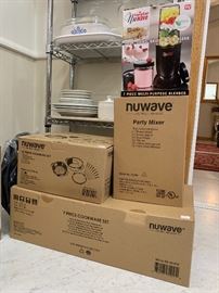 Nuwave kitchen items, many unused