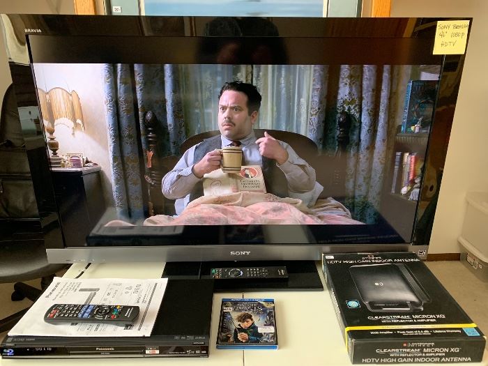 Sony Bravia 46” 1080p  HDTV.  There are two of these