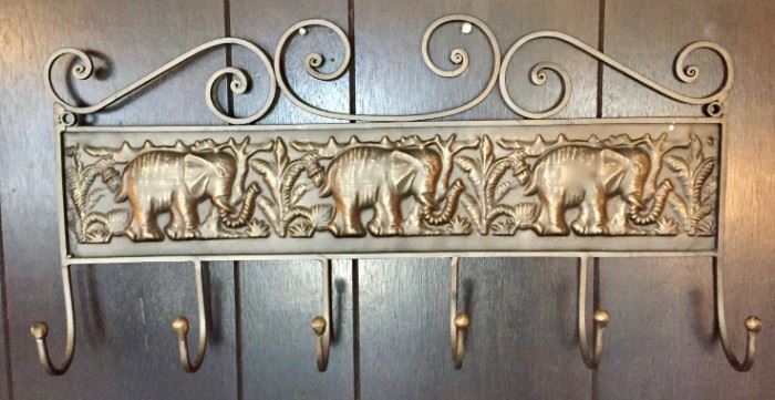 Elephant Coat Rack 