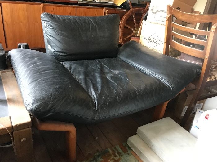 Komfort Denmark teak mid century modern chair